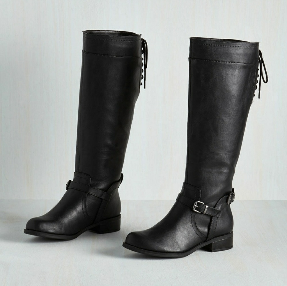 Modcloth Riding Boots Calf Length
